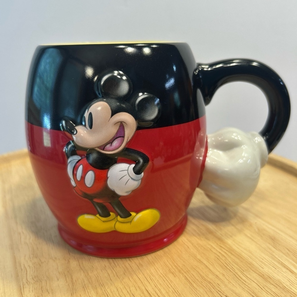 Vintage Authentic Disney Parks Minnie Mickey Mouse Coffee Mugs F784-1014-1-11238